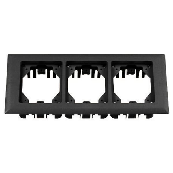 Box Cover, Floor Box Type, 3 Gang, Non-Metallic
